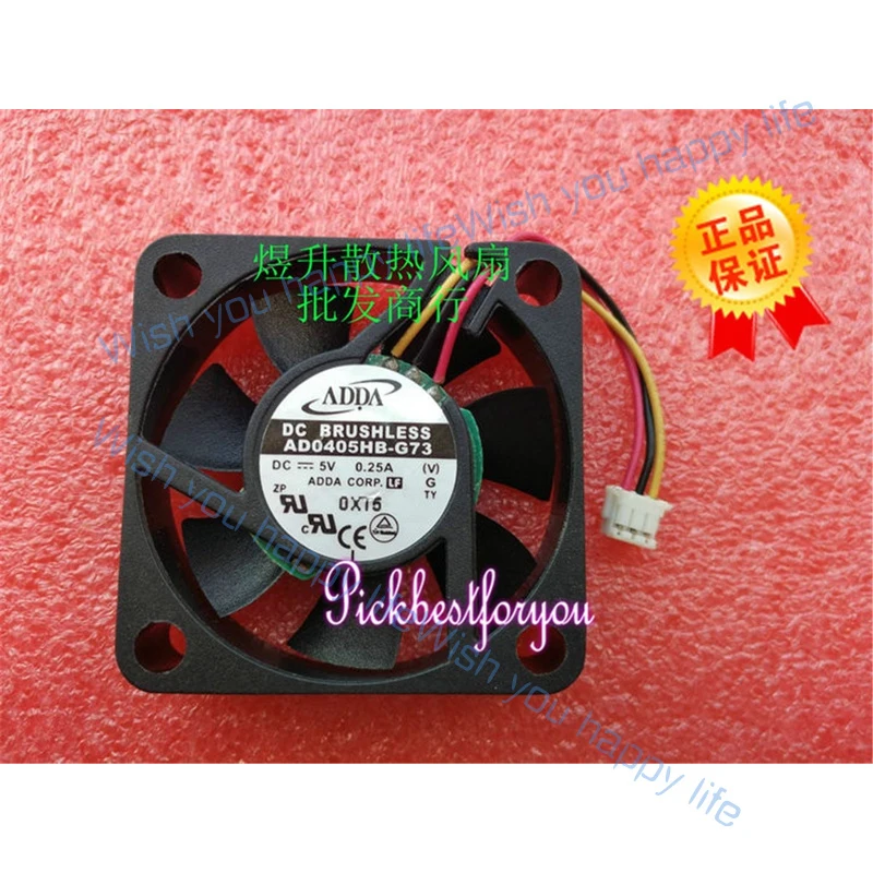 L... 1pc for ADDA AD0405HB-G73 fan 5V 0.25A 40*40*10 3pin  #rt