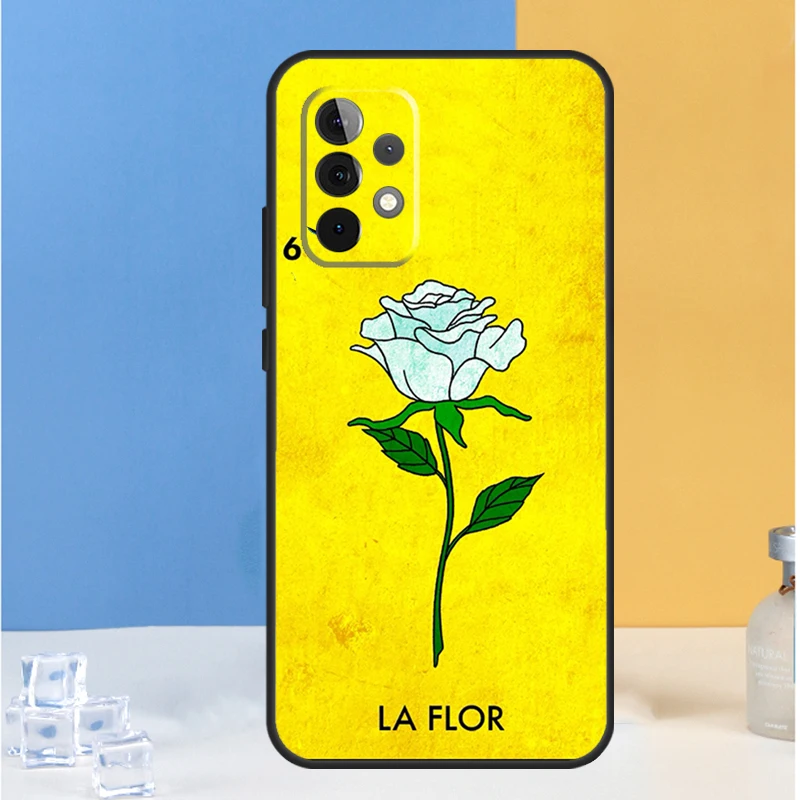 Bingo messicano Loteria per Samsung Galaxy A54 A34 A14 A52 A51 A71 A13 A23 A33 A53 A73 A12 A22 A32 custodia per telefono