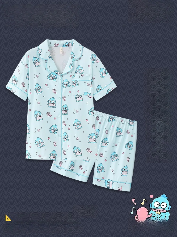 

Couples Summer ort Sve Spwear Cute Fi Design Men's Women's Home Clothes Cartoon Print Cloud Sensation Cotton Thin M...