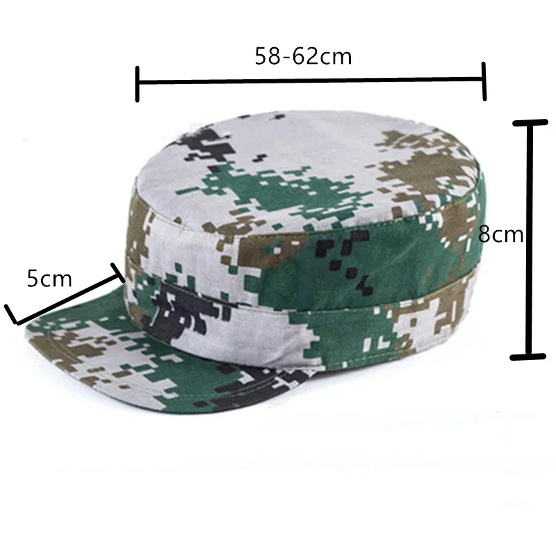 Baseball Cap Outdoor Sport Snapback Stripe Cap Camo Camouflage Hat Simplicity Hunting Cap Hat for Men Adult Cap Summer Wholesale