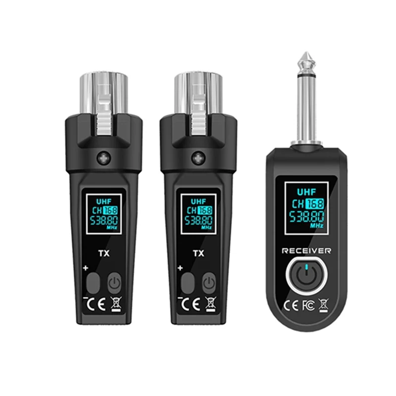 

Беспроводная система преобразования сигналов UHF M01K: XLR-передатчик и микрофонный приемник для динамических и конденсаторных микрофонов