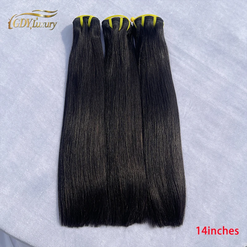 12A Super Double Drawn Vietnam Bone Straight / Body Wave Bundle Raw Unprocessed Human Hair wiązki Grube i pełne końcówki doczepiane