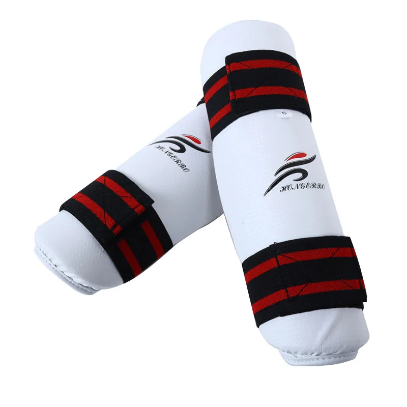 Karate Forearm Protector Taekwondo Sparring Set Leg Knee Pad Shin Support Training Equipment for Adults Youth Kids Children