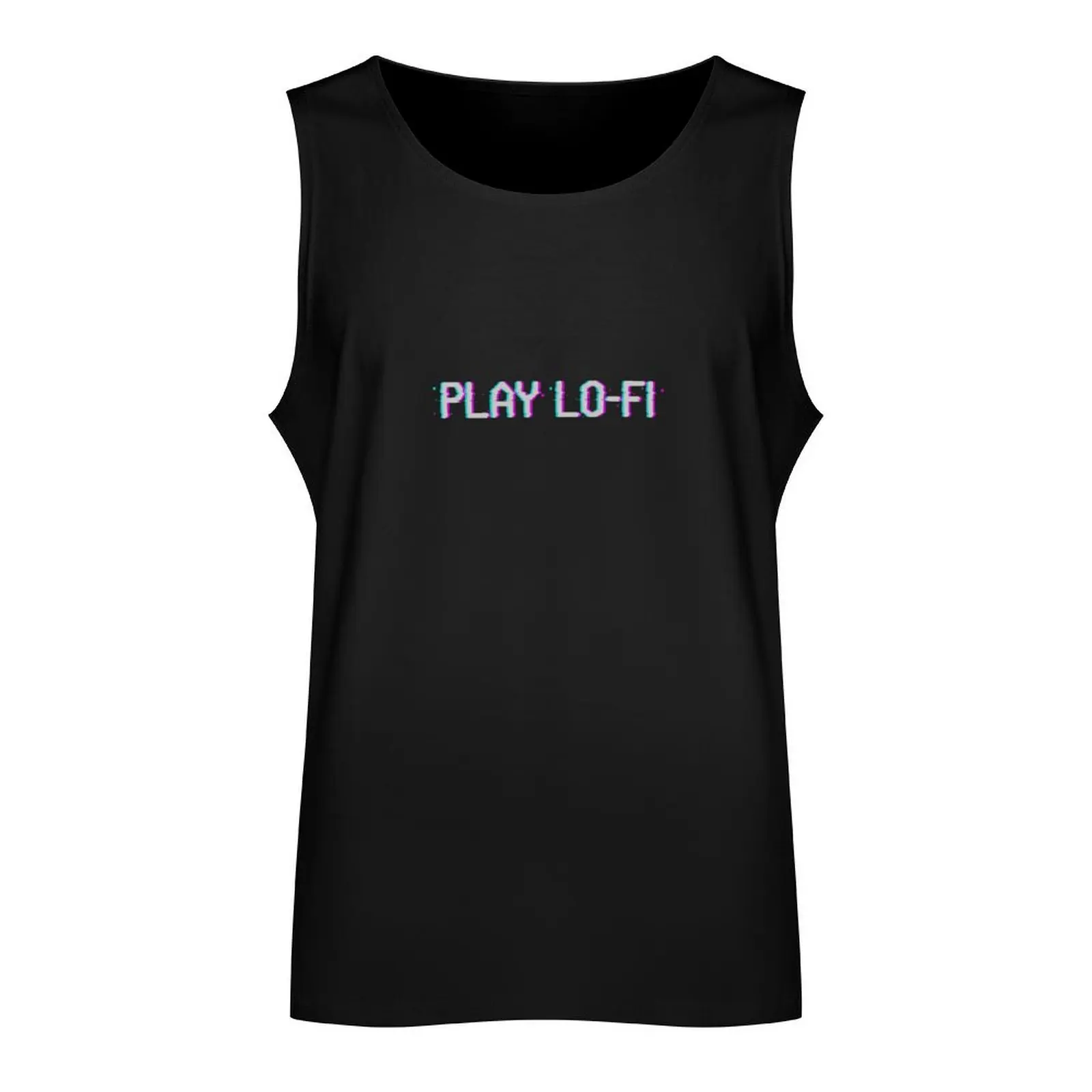 Play Lofi Tank Top sleeveless tshirts for men Men's gym articles summer Men's tops Body man