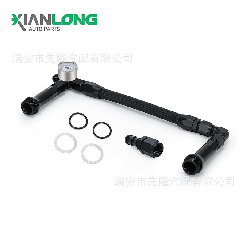 For 4150 Holly Carburetor Automotive AN6 Tee Fuel Line Carburetor Retrofit Combination Kit
