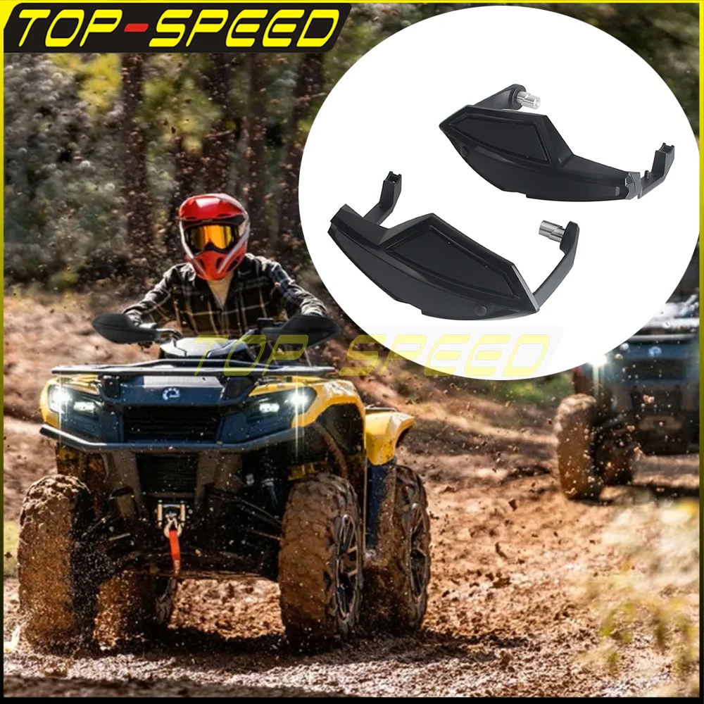 

ATV Hand Guards Front Handlebar Guard Protectors Kit For Can Am 450 500 650 800 Motorcycle Air Deflector Handguards Accessories