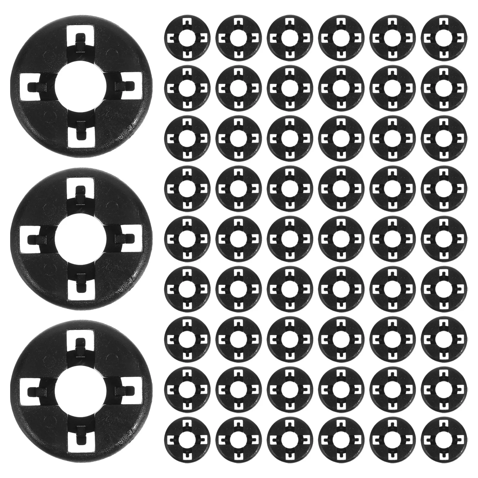 

120Pcs Automotive Hood Support Clips Rustproof Long Lasting Stability Safe Maintenance Engine Hood Prop Holder Clip Part