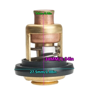 Thermostat thermostat for Yamaha 2 stroke 15hp 25hp 30HP 40HP-220hp 10 main used speedboat motor sales - №4