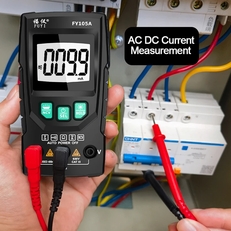 Multimetro Digital Profesional inteligente Tester AC DC Voltage Current Auto Range High Precision Ohm Hz NCV Digital Multimeter