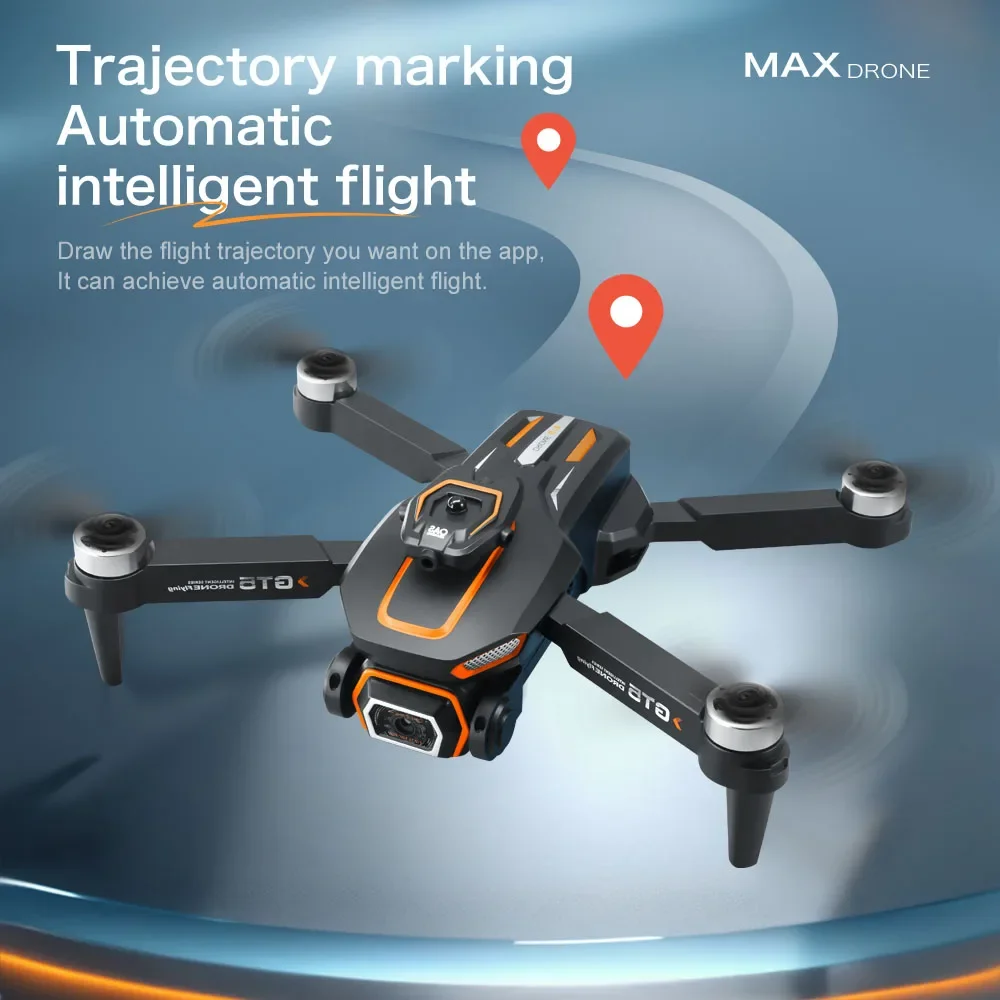 طائرة Xiaomi Mijia GT5 Mini Drone 4K احترافية 8K HD كاميرا RC مع شاشة بدون فرش تدفق بصري كوادكوبتر لعبة تجنب العوائق