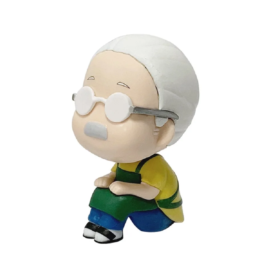 SAKAMOTO DAYS Q Version Figure Asakura Shin Taro Sakamoto Anime Peripheral Kawaii Sitting Toys Desktop Car Model Ornaments Gifts