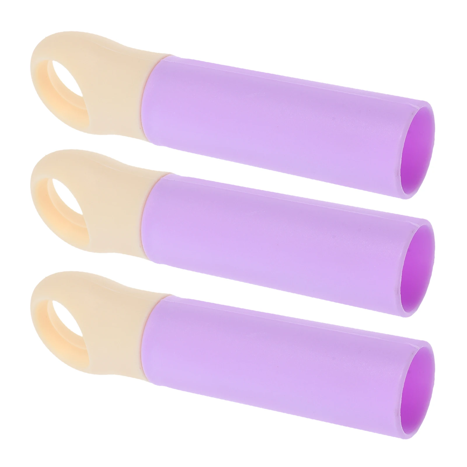 

3 Pcs Rod Handle Grip Mop Grips Replacement Commercial Dustpan Sweep Cleaning Tools Plastic Mop Handle Grip Cap