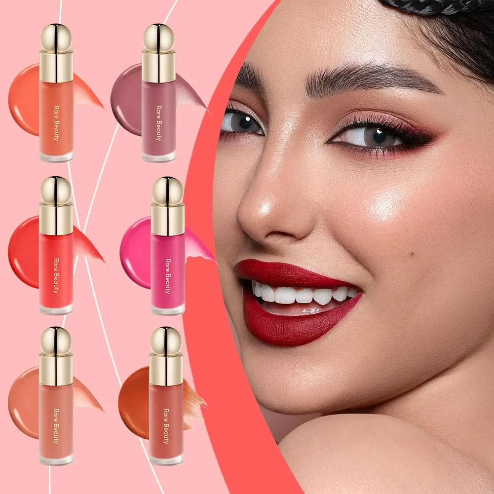 Zeldzame schoonheid Positieve lichte vloeibare Luminizer Highlight Contouring Vloeibare Blush Make-up Gezicht Shimmer Shine Hoge lichtere lippenstift