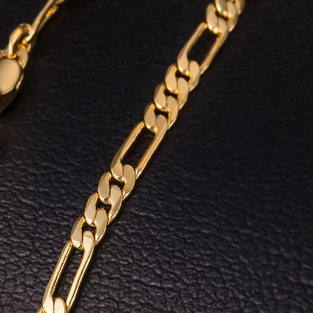 

Men's Thick Golden Alloy Necklace Classic Curb Chain 47Cm Luxury Statement Jewelry for Men Men Necklace Curb Chain