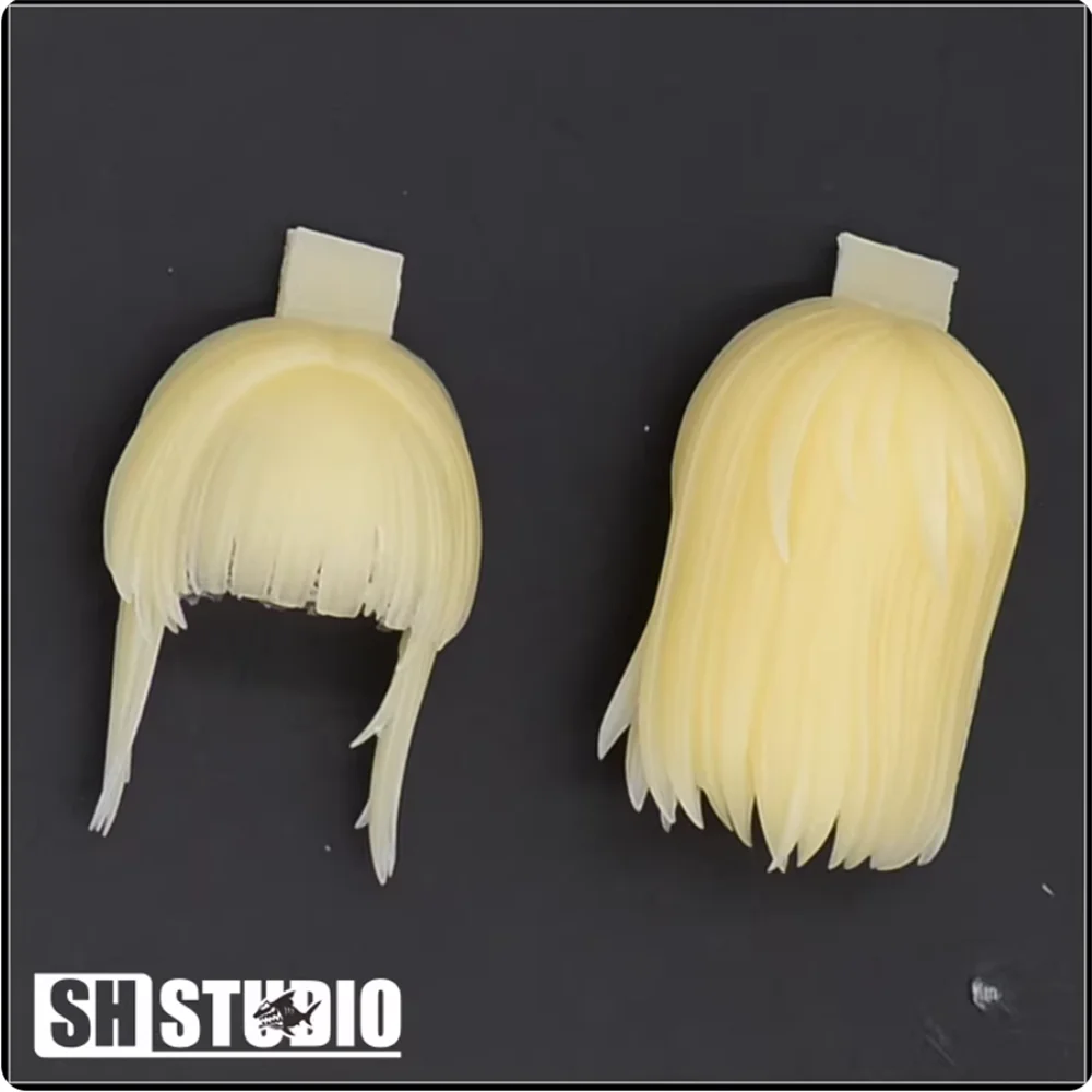 Snail SH STUDIO 1/12 Mecha Girl Goddess Device Three Color Hair Style V2 Group Resin GK Modified Parts Model In Stock