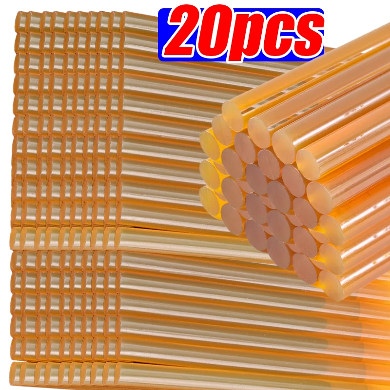 

1-20pcs EVA Resin for Glue Auto Body Dent Paintless Removal Repair Strips Long Lasting Yellow Strong Adhesive Car Accessories