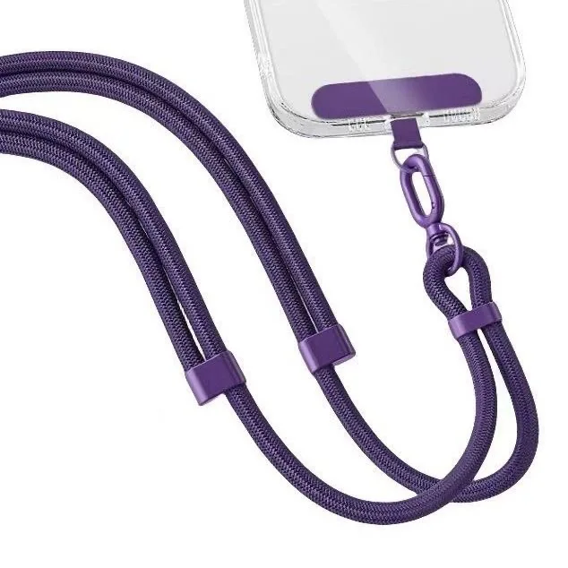 Universal Adjustable Phone Lanyard Crossbody Necklace Strap Phone Case Long Hanging Rope with Clip Anti-Lost Durable and Sturdy
