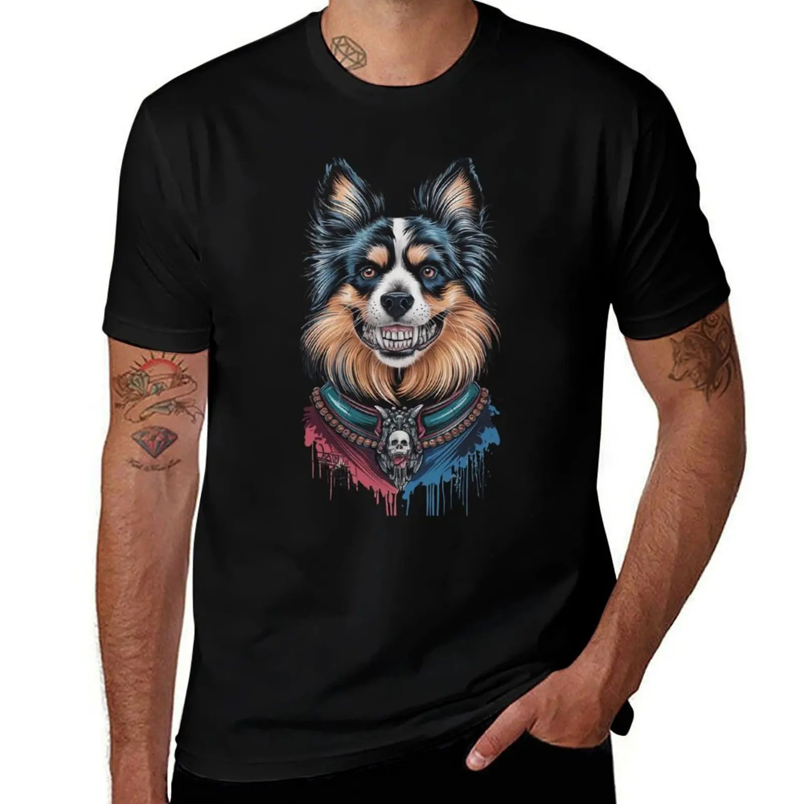 

Icelandic Sheepdog T-Shirt Blouse oversize t-shirts man topping aesthetic clothes plus size men clothing