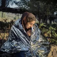 Rhino Rescue Emergency Blanket 1.6*2.1m Space Mylar Thermal for Outdoors, Hiking, Survival Blanket 10PC 6
