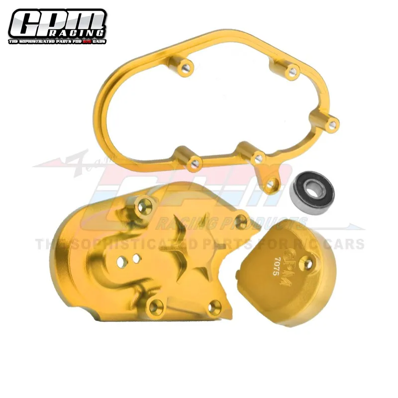 GPM Aluminum 7075 Transmission Housing Set LOS262008 For LOSI 1/4 Promoto-MX Motorcycle