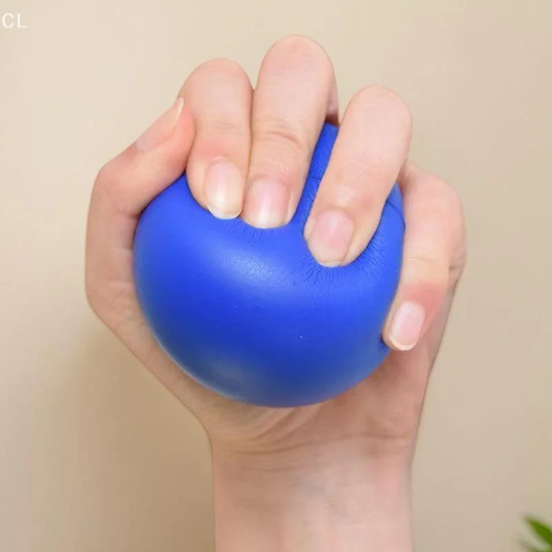 Palla per esercizi con impugnatura da 7 cm per allenamento fitness, 1 pezzo, giocattolo per il rafforzamento delle dita per massaggio e rafforzamento del polso