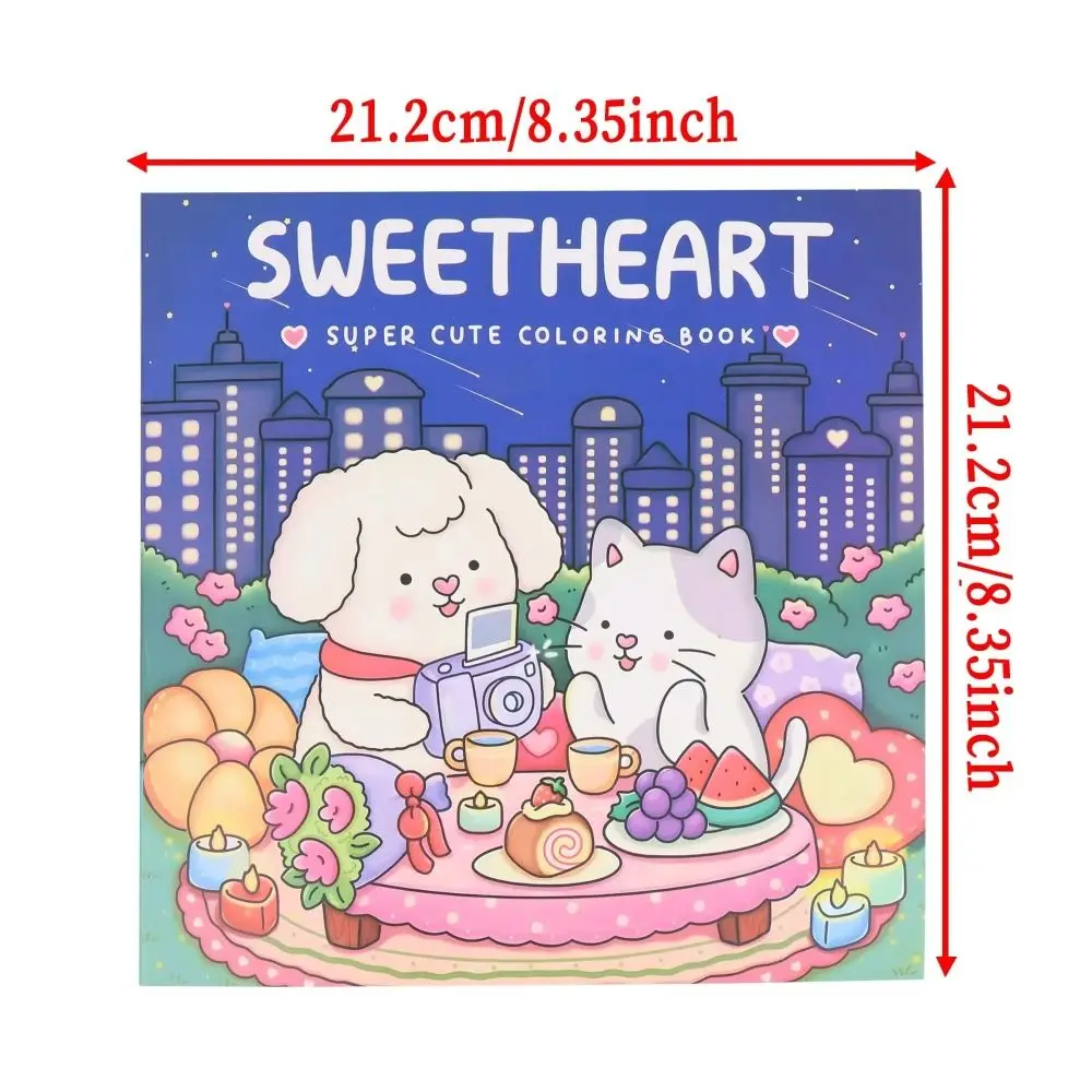 كتاب تلوين الرسوم المتحركة من Froggy Days حكايات غامضة للتعليم المبكر جرافيتي نسخة كتاب رسم العبث الضفدع الساحر