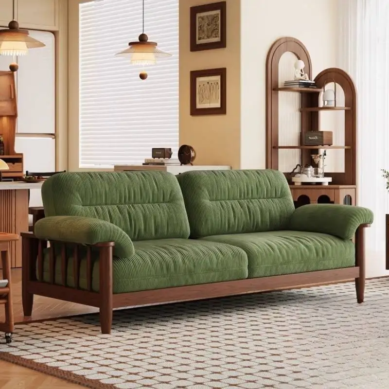 Italian Foot Living Room Sofas Aesthetic Green Luxury Living Room Sofas Apartments Modern Divano Soggiorno Furniture For Home