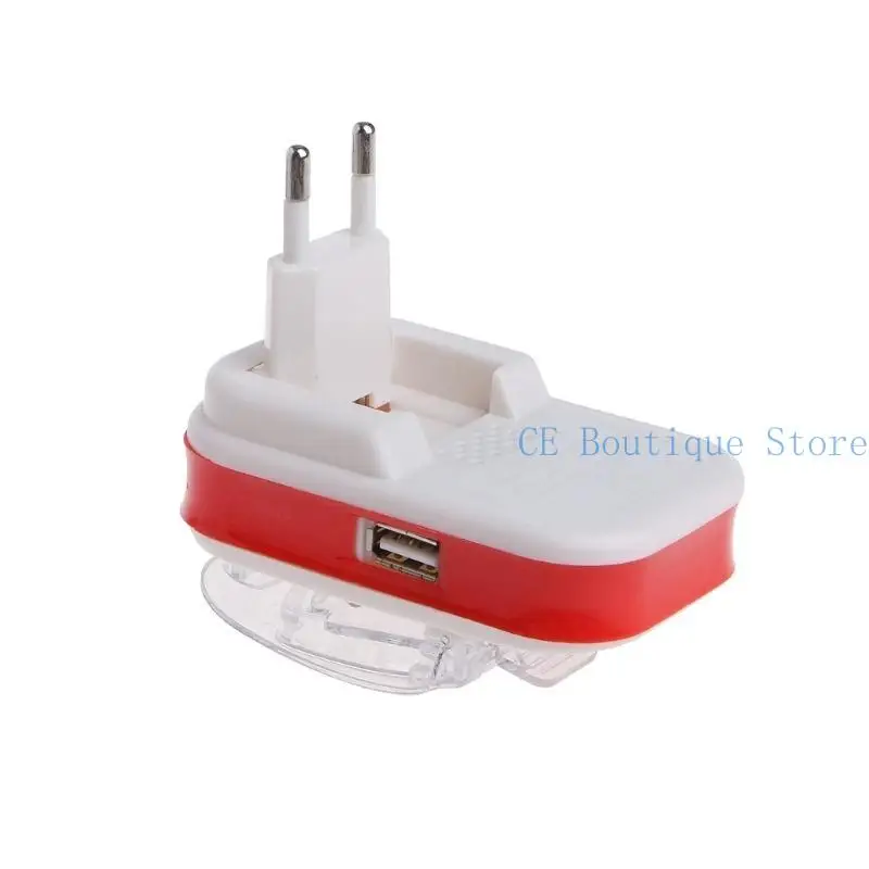 652F Universal Battery USB dengan LCD Indikator Layar EU/US Plug Pengisian Adapter Untuk Telepon Seluler Ringan