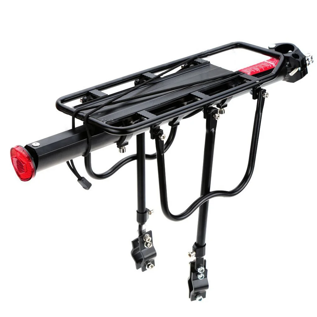 Bike Seatpost Mounted Rear Rack Bicycles Fast Release Luggage Carrier Stand