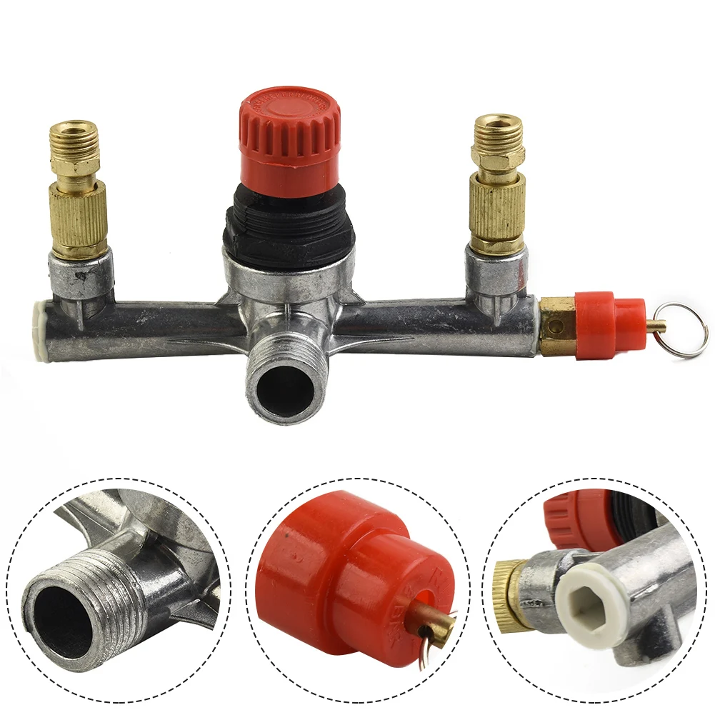 Keep Your Compressor Running Smoothly with Essential Parts Air Pressure Safety Valve Aluminum Bracket and More