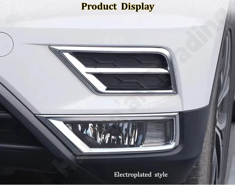 

Для Volkswagen Tiguan-L 2017~2021: хромированная накладка на рамку противотуманной фары / рамка передней противотуманной фары / аксессуары для внешней модификации