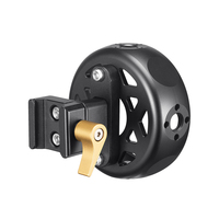 Minifocus Mini NATO Handle, NATO Rail Quick Release Top/Side Expansion Handle Grip Aluminum Wheel Shape Handy Handgrip