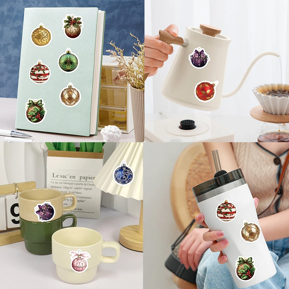 500 قطعة/لفة الكرتون عيد الميلاد لفة ختم ملصقات الشارات الجمالية DIY بها بنفسك دفتر حقيبة الهاتف ملصق لوازم الديكور لعبة #5