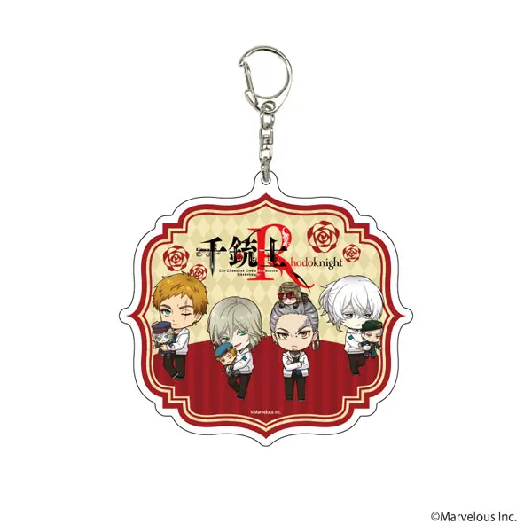 Game Anime Rhodoknight Acrylic Keychain Pendant Bag Car Keychain Cell phone Sign   present Firend Fans Popular Gifts