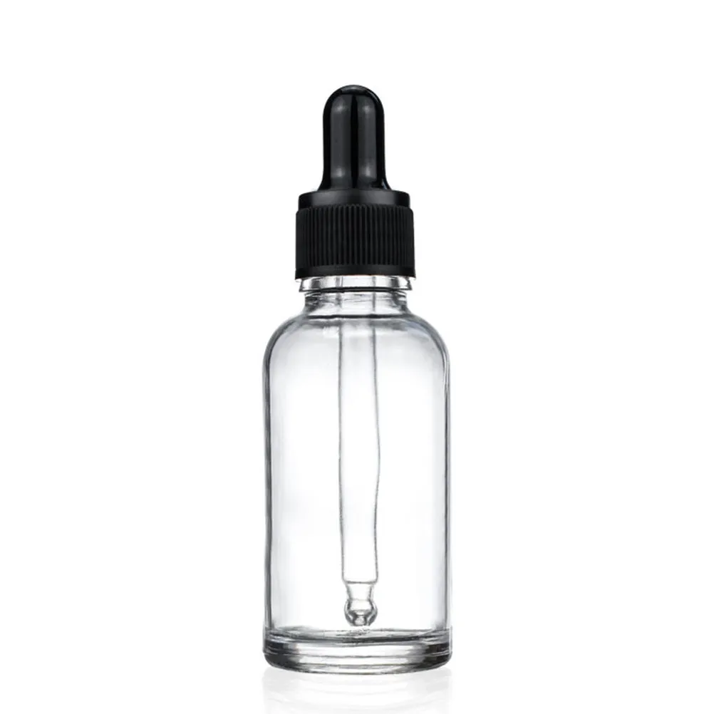 

12Pcs Premium Glass Dropper Bottles for Essential Oil Refillable Transparent Subpackaging Bottles with Silicone Dropper Heads
