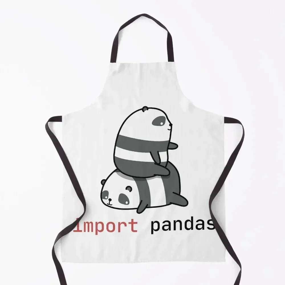 import pandas Apron men kitchen utensil Chef jacket men Apron