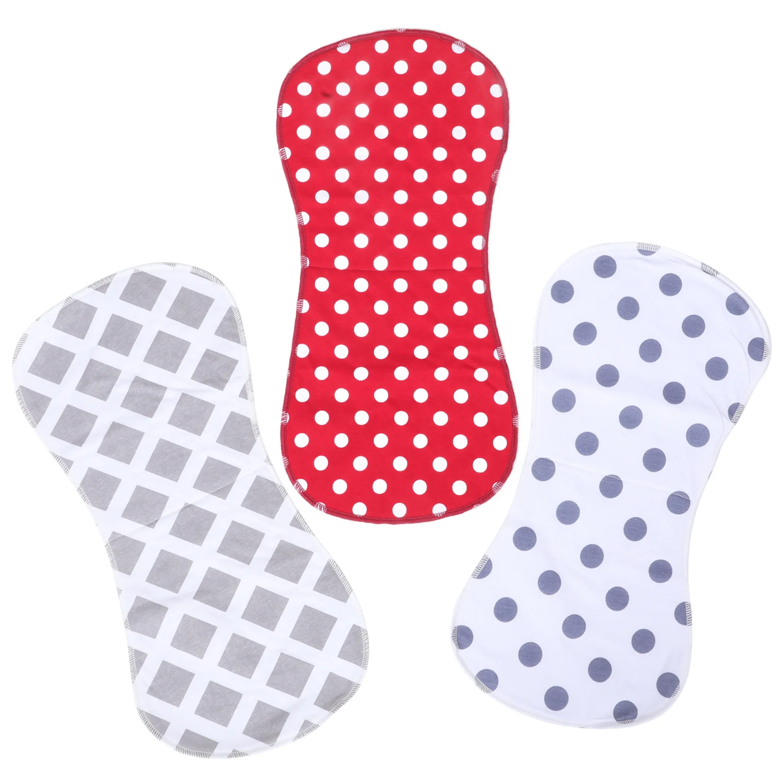 

3 шт., ткань для отрыжки новорожденных, детские хлопковые полотенца от пота, впитывающие прочные, легкие, складные детские полотенца со слюной, полотенце для отрыжки