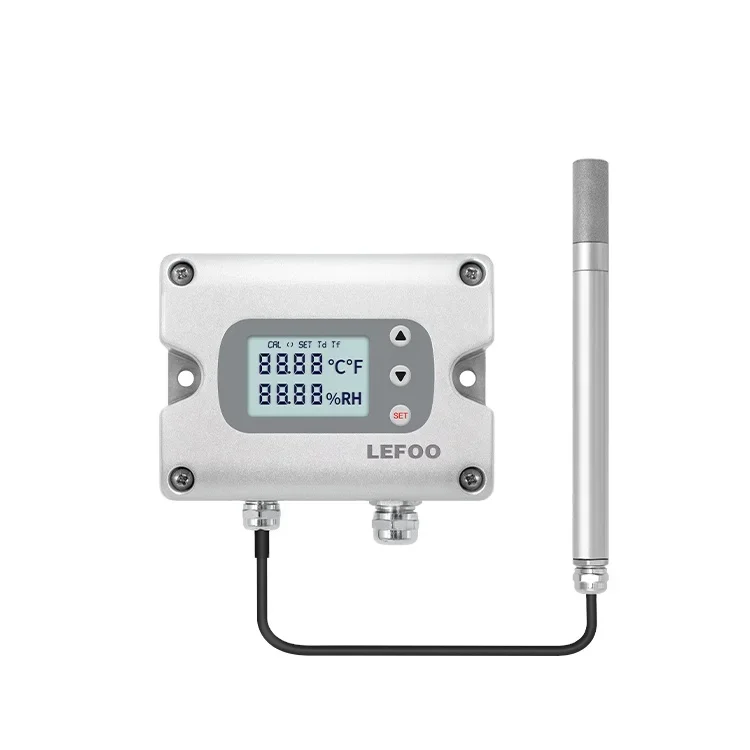 LEFOO New arrival rs485/modbus 4-20ma output High temperature and humidity transmitter sensor