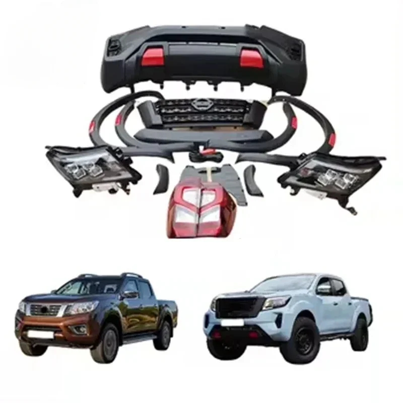 

High Quality 2020 Navara Design Accessories Car Bumper Body Kit Front Facelift Bumper for Nissan Navara NP300 2015