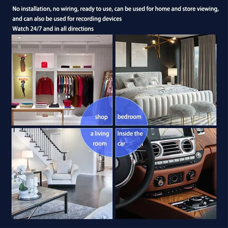 O-Kam 5MP بطارية مراقبة الطفل كاميرا IP لاسلكية مسجل صغير مايكرو الذكية داخلي المنزل كشف الإنسان كاميرا للرؤية الليلية