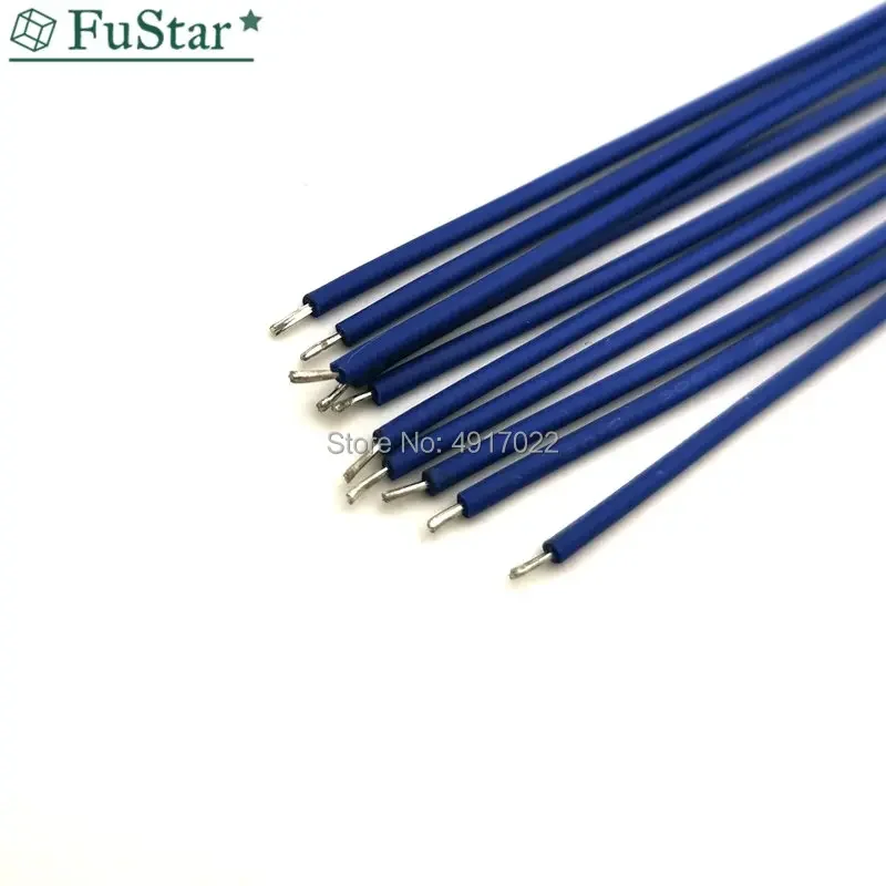 100PCS/LOT Tin-Plated Breadboard PCB Solder Cable 24AWG 8cm Fly Jumper Wire Cable Tin Conductor Wires 1007-24AWG Connector Wire