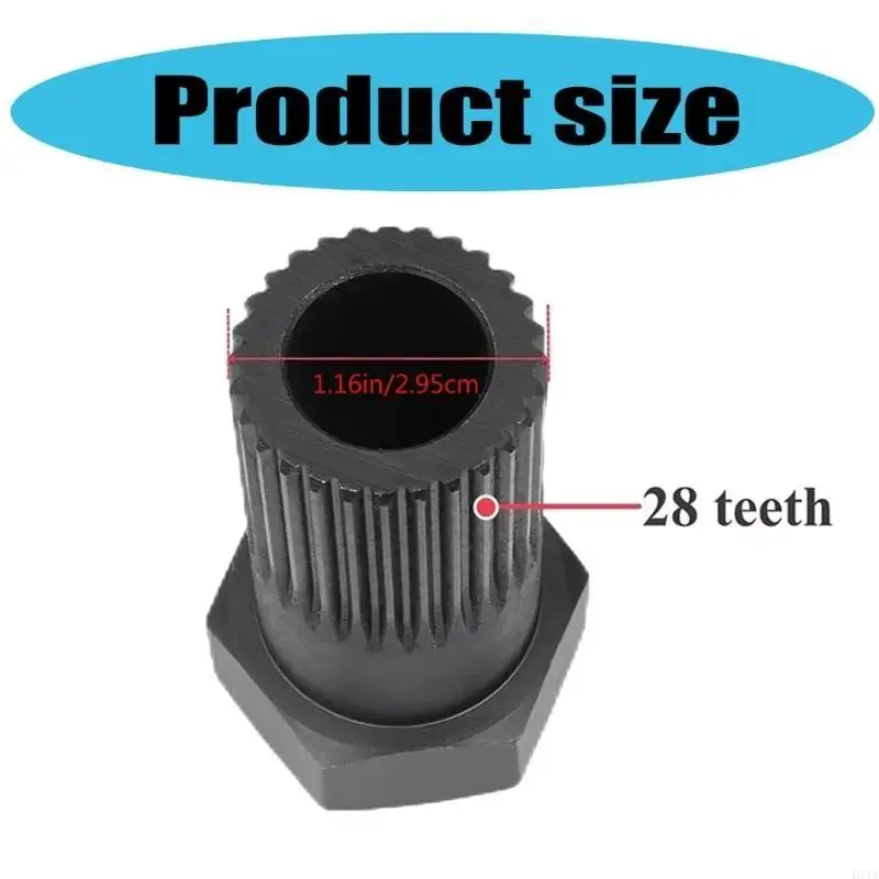 

Lightweight Spline Wrench High Strength Metal Impeller Removal Tool Heavy Duty Metal Spline Wrench for WR012 RXT 215 D7YA