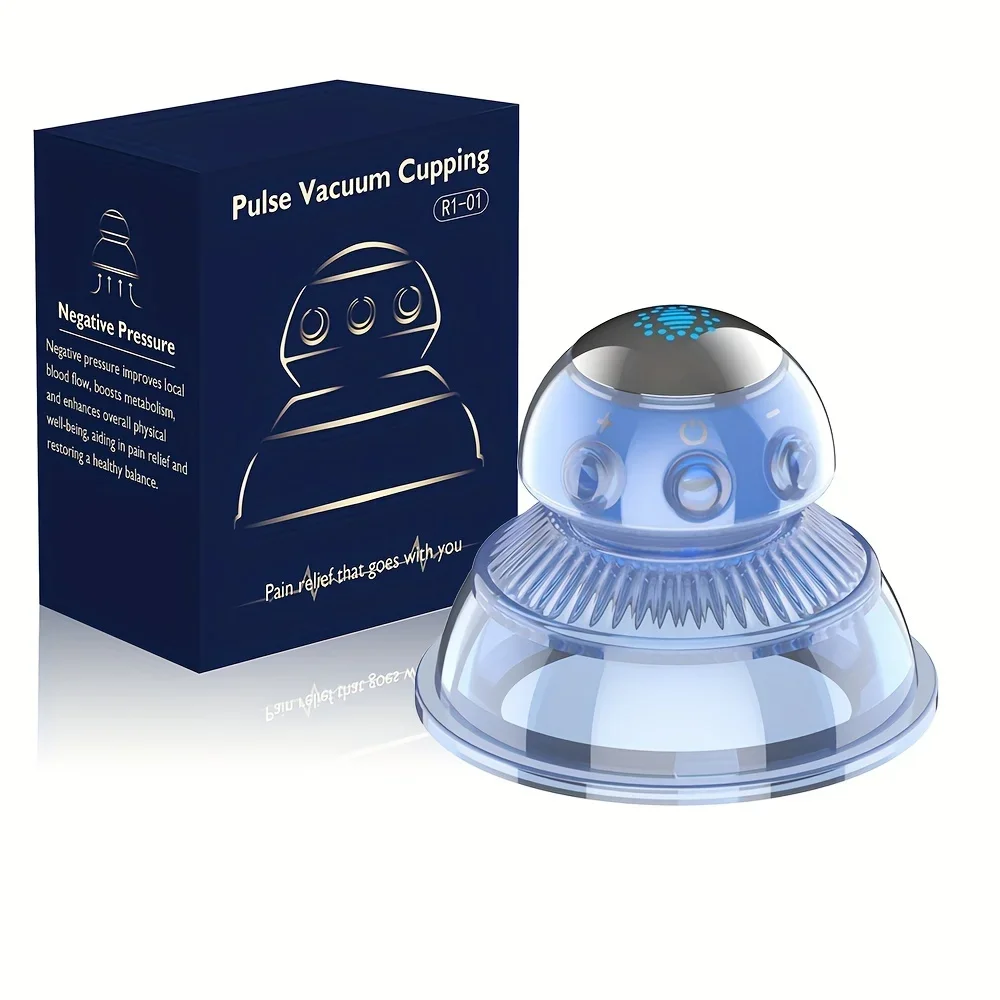 

Smart Cupping Electronic Pulse Massager for Targeted Pain Relief,Muscle Soreness,Nerve Joint Discomfort Circulation Tighter Skin