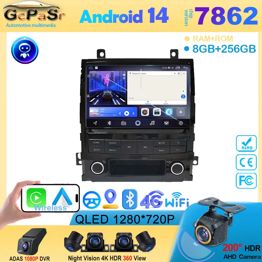 

Android 13 For Cadillac Escalade 2006- 2013 Car Radio Monitor Screen Multimedia Navigation Video player No 2din DVD