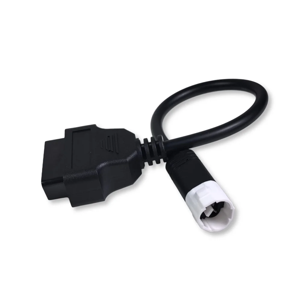 Motorcycle 3Pin to OBD2 16Pin Diagnostic Adapter Cable For YAMAHA Fault Code Reader Scanner Connector