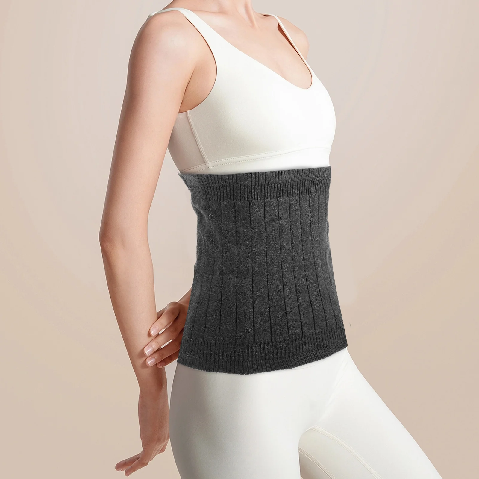 

Protective Waist Warmer Winter Stomach Belt Soft Comfortable Unisex High Durability Perfect for Hiking Skiing and Travel