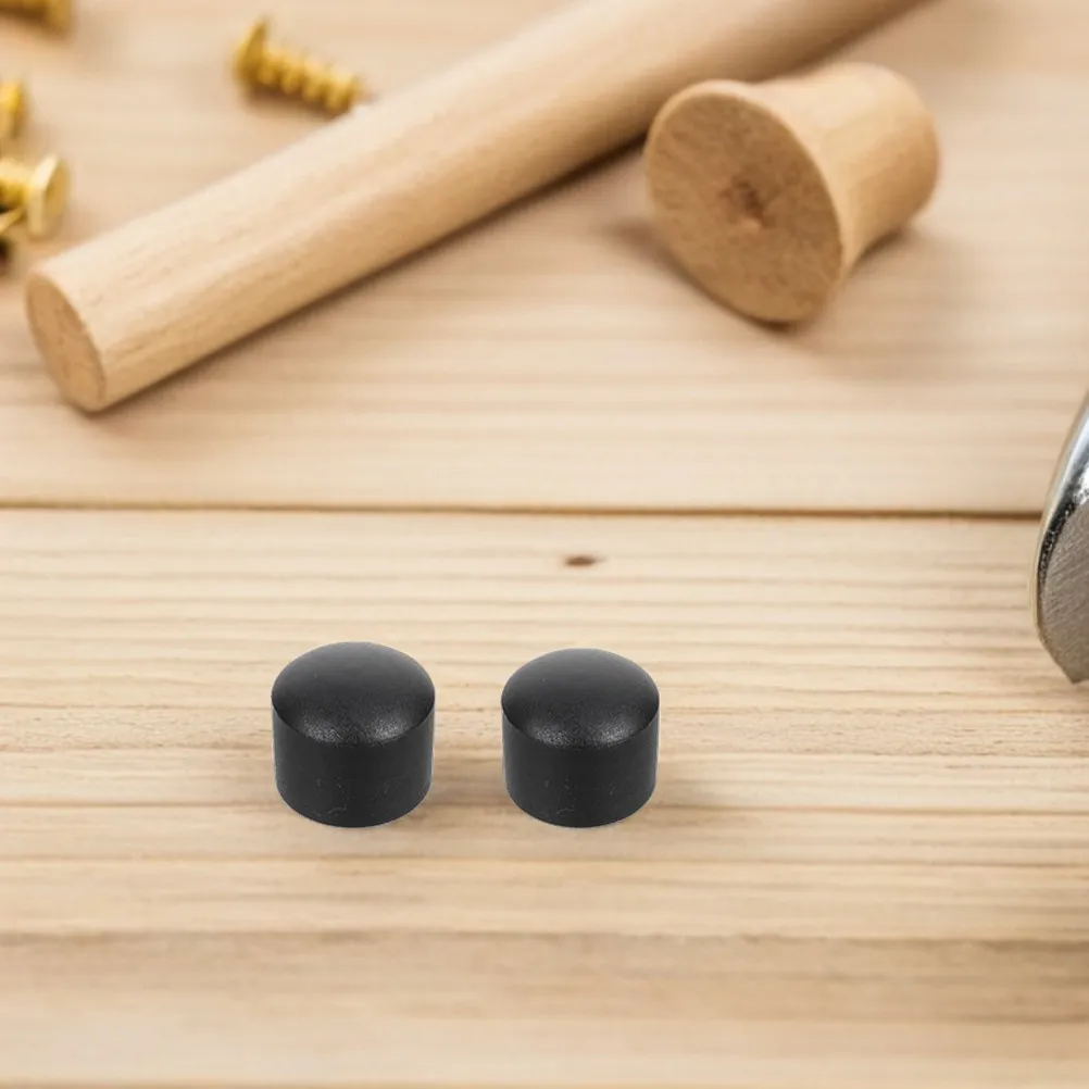 

30Pcs Table Football Parts 15.8mm Rod Plastic End Caps Foosball Safety Covers Round Protective Sleeve Tips Foosball End Cap