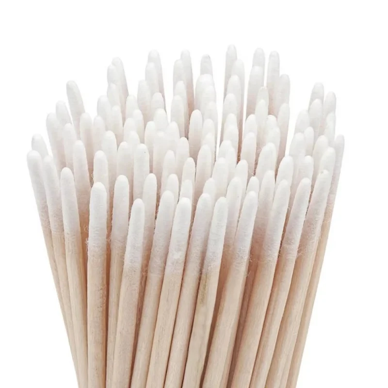100-1000pcs Disposable Cotton Swab Lint Free Micro Brush Cotton Swab Ear Cleaning Eyelash Extension Glue Removal Tool