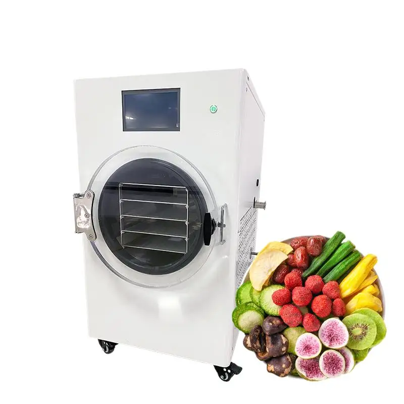 New Small Freeze Dryer Household Lyophilise Machine Home Freeze Dryer Machine For Fruit Vegetable Automatic Drying Equipment