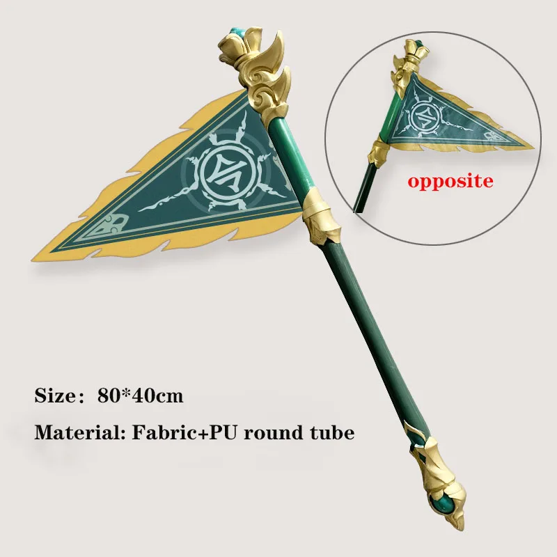 

Honkai Star Rail HuoHuo Cosplay Props flag 80cm Long Halloween Anime Exhibition Party Costume Props